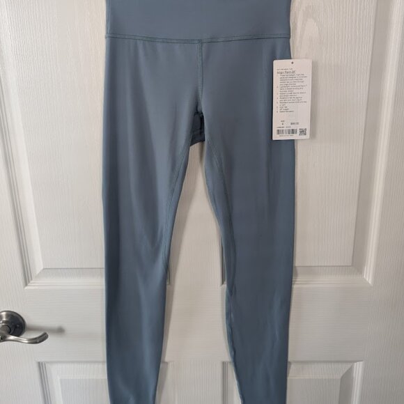 lululemon Align™ High-Rise Pant 28", Sz 4, Aquatic Green, NWT - Picture 1 of 3